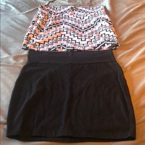 Two Charlotte Russe skirts